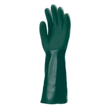Coverguard Kesztyű mártott COVERGUARD polimer vegyszerálló zöld 8-as 2 darab/pár védőkesztyű