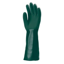 Coverguard Kesztyű mártott COVERGUARD polimer vegyszerálló zöld 9-es 2 darab/pár védőkesztyű