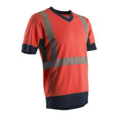 Coverguard KOMO HI-VIZ PIROS RÖVID UJJÚ PÓLÓ_S