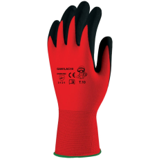 Coverguard Latex mártott piros kesztyű