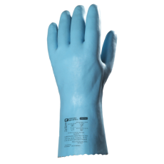 Coverguard MÁRTOTT KÉK GUMIKESZTYŰ, SAVÁLLÓ, 30CM/1,3MM, PAMUT BELSŐ_6