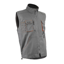 Coverguard Mellény Paddock II egyenes fazon praktikus zsebek szürke/narancs 6XL munkaruha