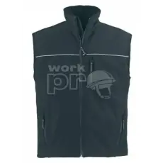 Coverguard Mellény Yang lélegző/ vízhatlan softshell anyagból fekete XL