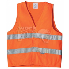 Coverguard Mellény Yard Fluo eco fényvisszaverő csíkokkal szellőző anyag narancs XL láthatósági ruházat