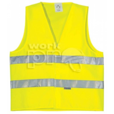 Coverguard Mellény Yard Fluo eco fényvisszaverő csíkokkal szellőző anyag sárga 2XL láthatósági ruházat