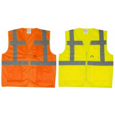 Coverguard Mellény Yard többzsebes Fluo szellőző anyagból narancs 2XL láthatósági ruházat