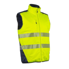 Coverguard Mellény Yoru bélelt jólláthatósági kifordítható sárga 3XL láthatósági ruházat