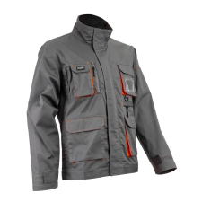 Coverguard Munkakabát Paddock II dzsekifazonú rejtett húzózáras szürke/narancs 5XL munkaruha