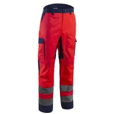 Coverguard Nadrág derekas Hibana Hi-Viz piros/sötétkék M