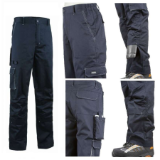 Coverguard NAVY II Deréknadrág sötétkék-szürke M, méret: M munkaruha