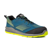 Coverguard Pantofi de protectie MILERITE S1P SRC Albastru/Verde/Galben Marimea 41 munkavédelmi cipő