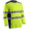 Coverguard RIKKA jól láthatósági hosszúujjas póló fluo