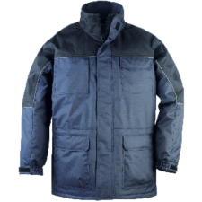 Coverguard Ripstop 4/1 kabát kék/fekete (sötétkék/fekete, 3XL) munkaruha