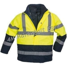 Coverguard Roadway 3/1 Fluo Kabát Sárga - 3XL láthatósági ruházat