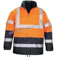 Coverguard Roadway 4/1 kabát kifutó (HV narancs/kék, M) láthatósági ruházat