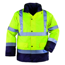 Coverguard ROADWAY 4/1 SÁRGA/KÉK KABÁT láthatósági ruházat