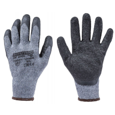 Coverguard SG810L TENYERÉN FEKETE LATEX MÁRTOTT SZÜRKE VÉDŐKESZTYŰ védőkesztyű
