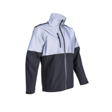 Coverguard Taka fényvisszaverő betétes fekete softshell dzseki (fekete, M) munkaruha