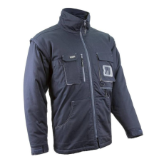 Coverguard Télikabát Navy II (60%pamut 40%poliészter 245g/m2) sötétkék/szürke 5XL