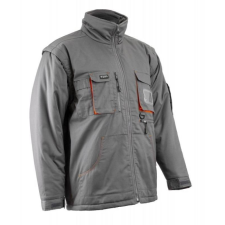 Coverguard Télikabát Paddock II levehető ujj szürke/narancs XS munkaruha