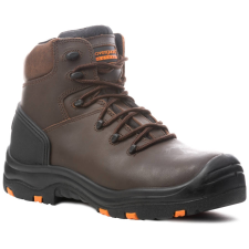 Coverguard Topaz s3 src hro barna hőálló talpú védőbakancs kompozit (barna*, 45) munkavédelmi cipő