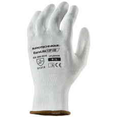 Coverguard ÚJ! EUROLITE 13P100 FEHÉR PRECÍZIÓS KESZTYŰ