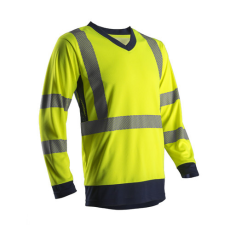 Coverguard ÚJ! SUNO HI-VIZ SÁRGA HOSSZÚ UJJÚ PÓLÓ_XL