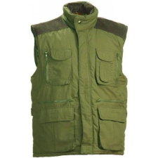 Coverguard Vadászmellény Bressan sokzsebes erősített vállú zöld 3XL munkaruha