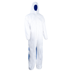  COVERPRO 5MS40 OVERALL KÉK/FEHÉR, MIKROPORÓZUS_ 3XL