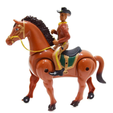 Cowboy a lovon, elemes vadnyugati játék baba