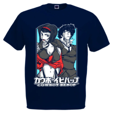  Cowboy Bebop Duo - Férfi Póló
