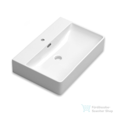 Coycama Nove 80x42 cm-es pultra ültethető mosdó 1 csaplyukkal,fehér 53001097 szaniter