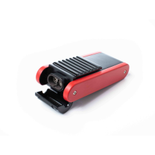 Cozy Commander dupla Jet lángos szivaros öngyújtó kihajtható szivarfúróval - piros öngyújtó