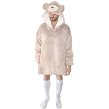 Cozy Noxxiez Bear - warm TV sweatshirt blanket for teens and adults (8718274258943) lakástextília