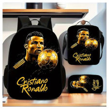  CR7 Aranylabdás 3 Részes Táska szett – Hátizsák, Ebédtáska és Tolltartó RL4794720 iskolatáska