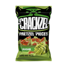  Crackzel wasabi ízű perecdarabok - 65g előétel és snack