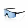 Craft 100% Speedcraft kerékpáros szemüveg Matte Black- HiPER Blue Multilayer Mirror Lens