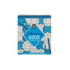 CraftArt Spirálozott színező füzet 48 képpel, Kék CraftArt füzet