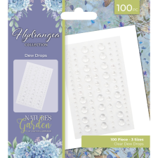 Crafter's Companion Díszítőelem - Clear - Dew Drops (1 ív) dekorációs kellék