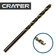 CRATER fémcsigafúró 5,0mm hss-e cobalt 5% d:338 fúrószár
