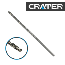 CRATER fémcsigafúró hosszú 4,0x119mm hss din340 köszörült fúrószár