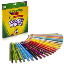 Crayola : 50 db színes ceruza színes ceruza
