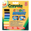Crayola Core - 8 db lemosható vastag filc fehér táblára