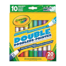 Crayola Crayola 10 darabos kétvégű, színes filckészlet filctoll, marker