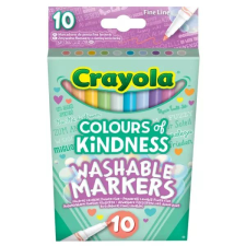 Crayola : Kedves szavak vékonyhegyű filctoll készlet - 10 db-os filctoll, marker