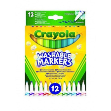  Crayola Kimosható vékony filctoll 12 db (71340) kreatív és készségfejlesztő