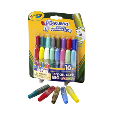 Crayola Mini Csillámos kimosható ragasztó - 16 szín (69-4200) ragasztó