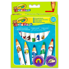 Crayola Mini Kids: 8 db vastag natúr színes ceruza kreatív és készségfejlesztő