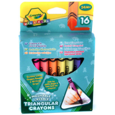 Crayola mini kids: háromszög tömzsi viaszkréták - 16 db kréta