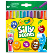 Crayola Silly Scents: Illatos zsírkréta -12 db-os készlet kréta